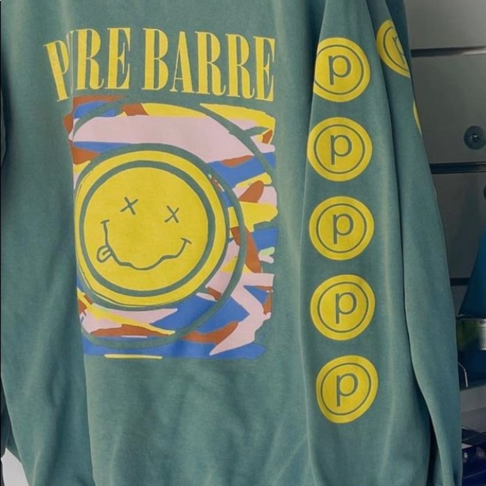 ✨NEW✨ Pure Barre Nirvana Teal Sweatshirt